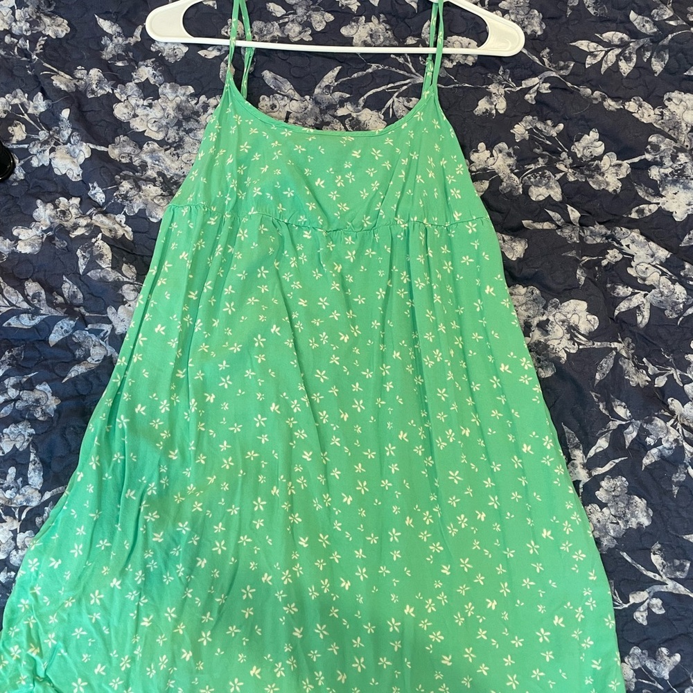 Wild Fable Teal Floral Dress